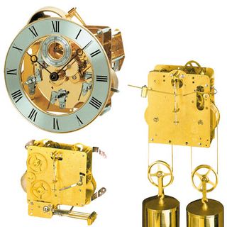 Brass Mechanical Clock Movement