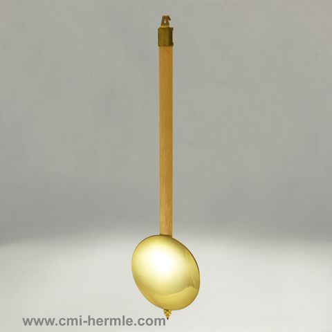 Wood Pendulum 100mm dia x 388mm (52cm Series)