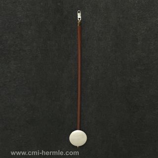 Wood Pendulum 115mm dia x 830mm Chrome (94cm Series)
