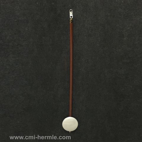 Wood Pendulum 115mm dia x 830mm Chrome (94cm Series)