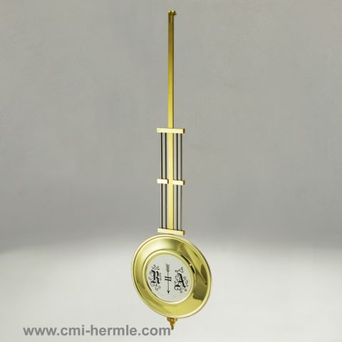 Brass Pendulum 80mm dia x 290mm (43cm Series) suit W.00141
