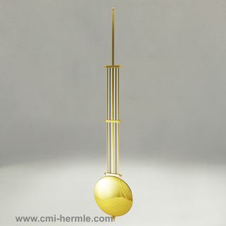 Brass Pendulum 115mm dia x 590mm (66cm Series) suit W.00351