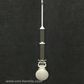 Lyre Pendulum 180mm dia x 1080mm (114cm Series) Chrome