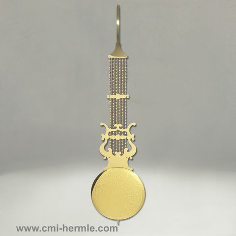 Lyre Pendulum 270mm dia x 1080mm (114cm Series) Etched