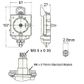 Ref: New Part Q2802.16 - 16mm Shaft suits Dials 3-6mm