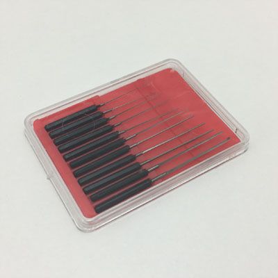 Broaches Fine 0.05 to 0.55mm (12 pack)