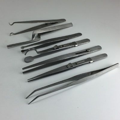 Quality Jewellers Tweezers (7 pack)