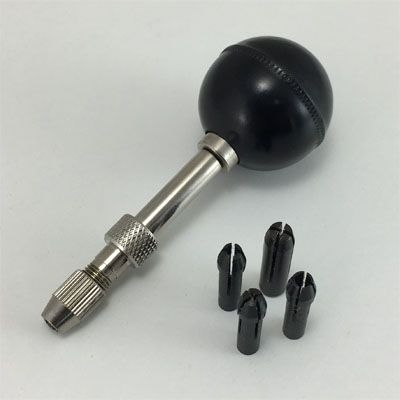 Pin Vice Plastic Handle -suit drills gravers broach reamers