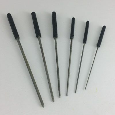 Broaches Smoothing 2.40 to 6.20mm (6 pk) suit Clocks