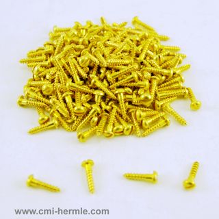 4G x 1/2  Brass Screw Rnd (200 pack)