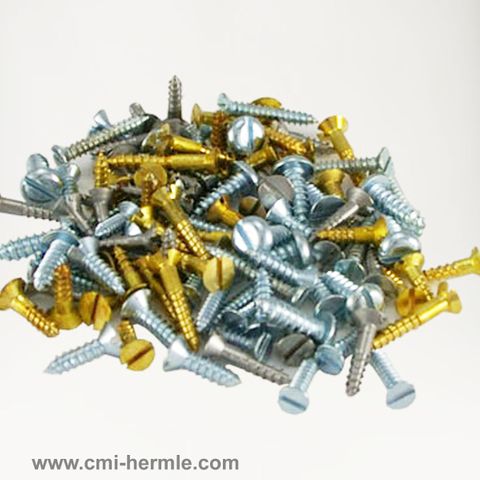 Assorted Small Wood Screws (100 pack)