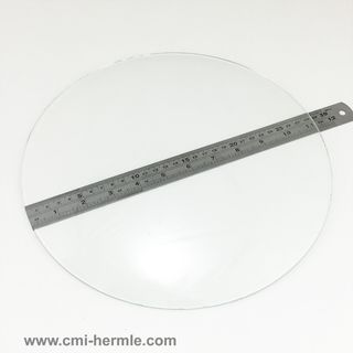 6 3/16" or 157 mm Round Convex Clock Repair Glass 