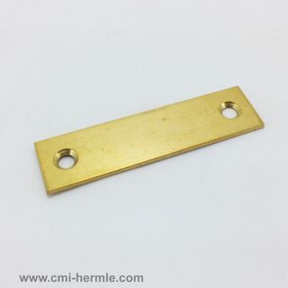 Solid Brass Lock Strike Plate