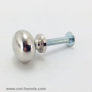 Nickle/Brass Knob  12mm