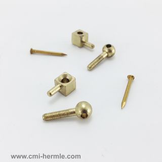 Small Ball & Pin Door Hinge 12x5mm Pair