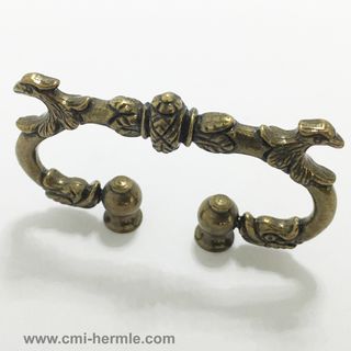 Antique Bronzed Brass Handle 93mm x 43mm