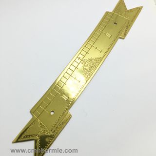 Brass Pendulum Beat Indicator 190x32mm