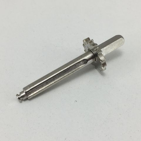 Key Winding Arbor 54mm Long x 4mm Square suits 27.6mm handshafts