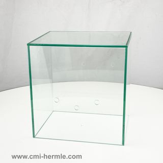 Glass Dome Cover - Square Glass Keyed suit Suit Hermle W22801