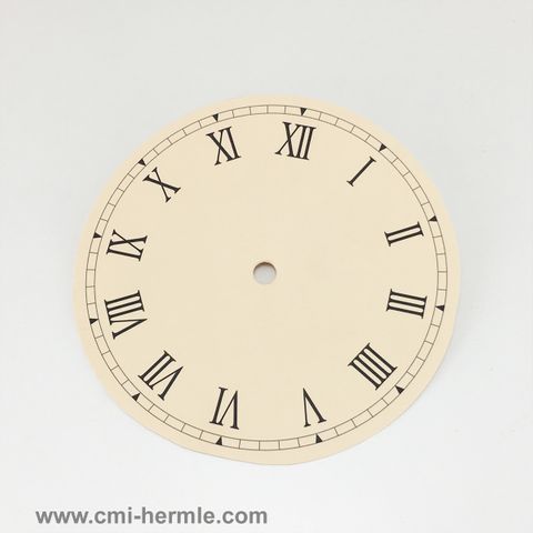 Cream Card Dial 150mm Roman