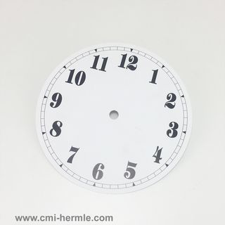 White Styrene Dial 140mm Arabic