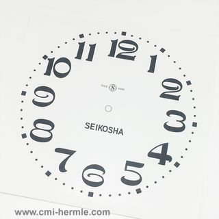 Seikosha Dial 7 inch Arabic sticker