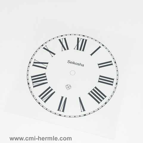 Seikosha Dial 5 inch Roman sticker