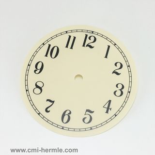 Cream Card Dial 150mm Arabic