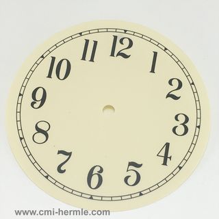 Cream Styrene Dial 190mm Arabic