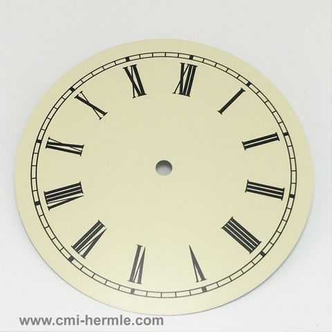 Metal Dial 175mm Roman Cream