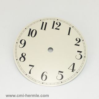 Metal Dial 155mm Arabic Cream