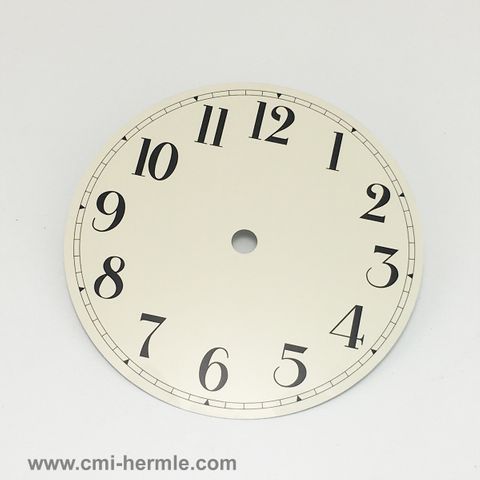 Metal Dial 155mm Arabic Cream