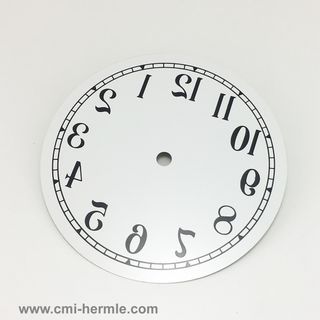 Reverse Metal Dial 150mm White