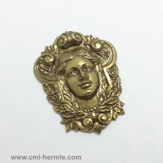 Ladies Head Bronze Finish