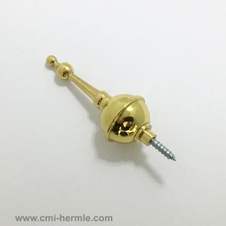 Brass Finial 20mm Ball Spire