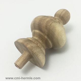 Wood Turned Finial 42 x 66mm