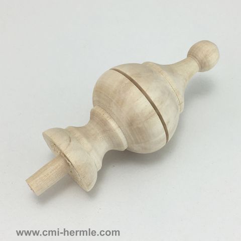 Wood Turned Finial 40 x 90mm