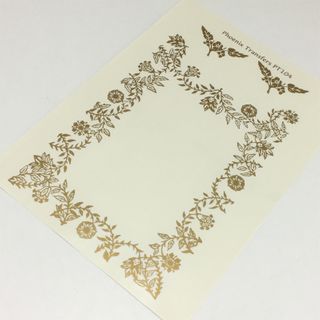 Kitchen Clock Glass Transfers Floral