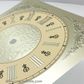 Metal Golden Dial Roman 190mm Sq