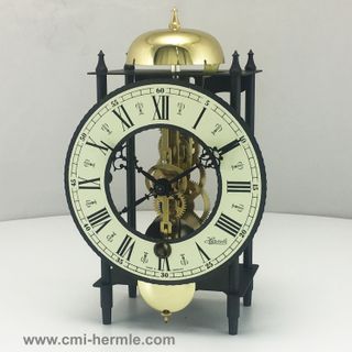 Bonn - Wrought Iron Table Clock in Black