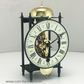 Bonn - Wrought Iron Table Clock in Black