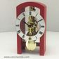 Patterson - Table Clock in Lipstic Red