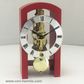 Patterson - Table Clock in Lipstic Red