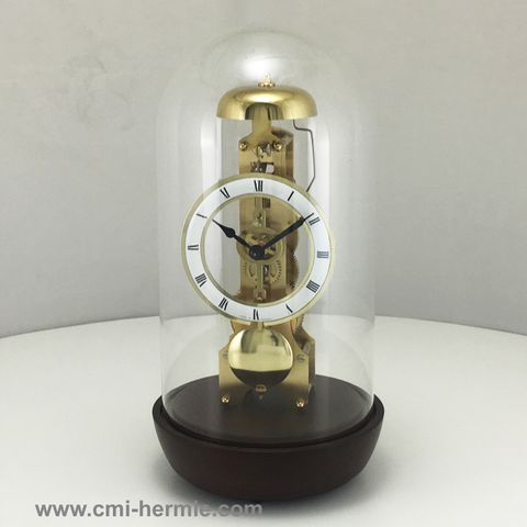 Bronx - Skeleton Table Clock in Walnut - Ltd Ed