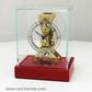 Skeleton Table Clock in Christmas Red **BEST BUY**