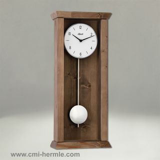 Walnut Wall Clock Quartz