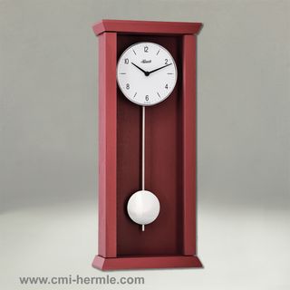 Red Wall Clock Quartz