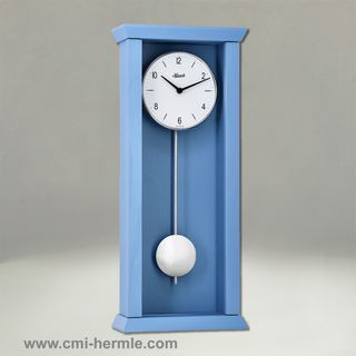 Sky Blue Wall Clock Quartz