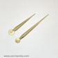 Quartz Hand 113 / 85mm Gold Point Taper