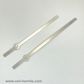 Quartz Hand 125 / 100mm Silver Straight - NEW